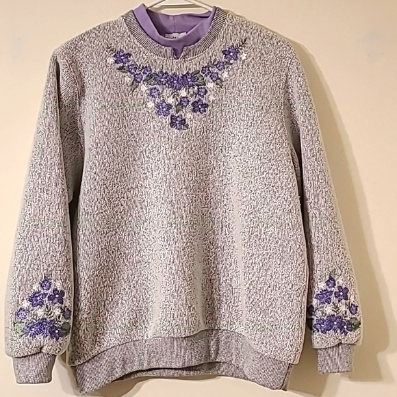 Bon Worth Sweaters Vintage Floral Sweater Poshmark